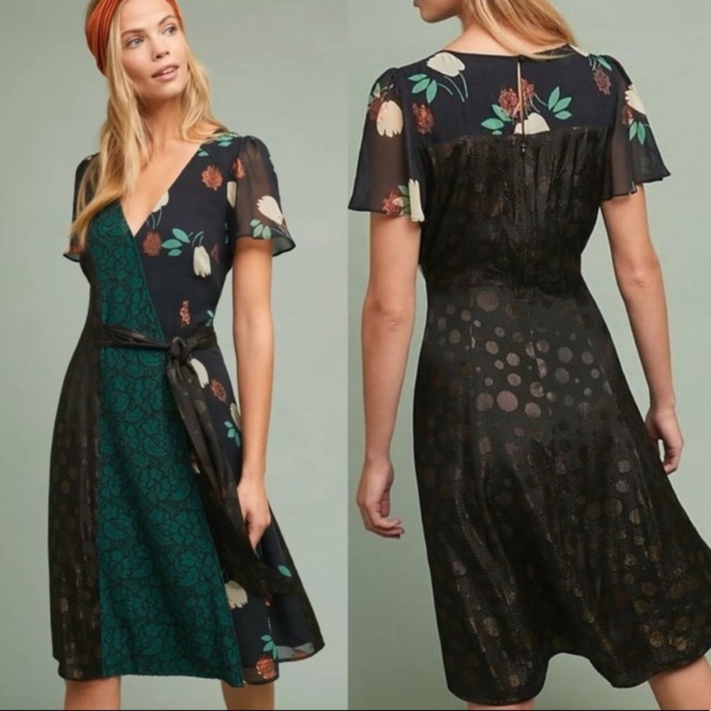 Anthropologie ciao bella midi dress✨ size 0.